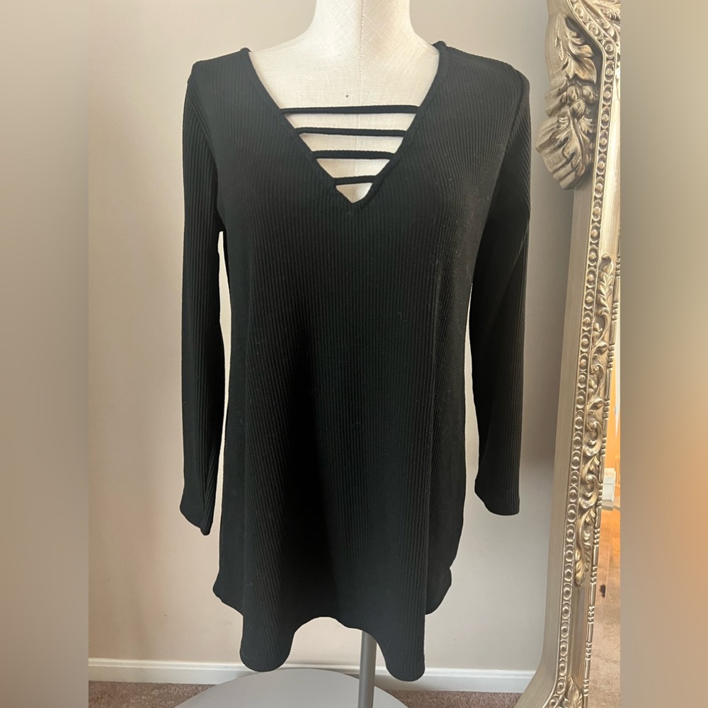 Boutique brand rib knit tunic top - or dress